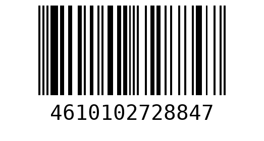 Штрихкод 4610102728847