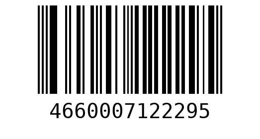 Штрихкод 4660007122295