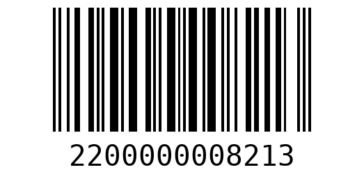 Штрихкод 2200000008213