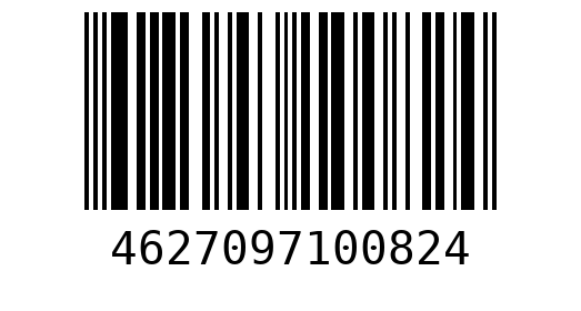 Штрихкод 4627097100824