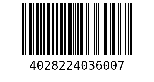 Штрихкод 4028224036007