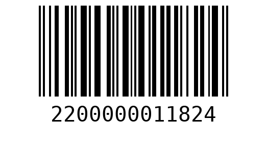 Штрихкод 2200000011824