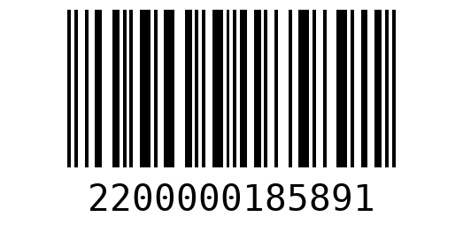 Штрихкод 2200000185891
