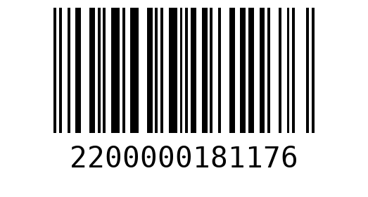 Штрихкод 2200000181176