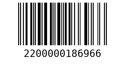 Штрихкод 2200000186966