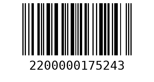 Штрихкод 2200000175243