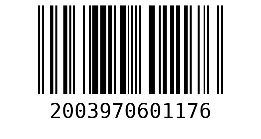 Штрихкод 2003970601176