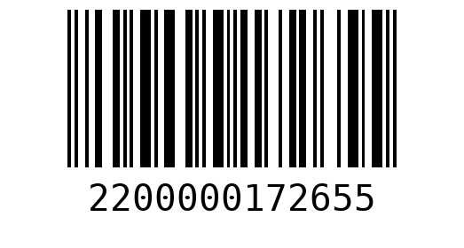 Штрихкод 2200000172655