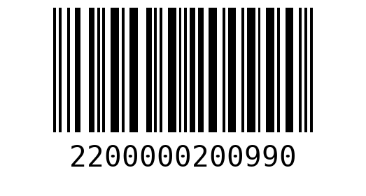 Штрихкод 2200000200990