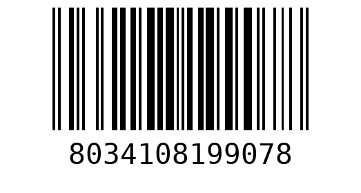 Штрихкод 8034108199078