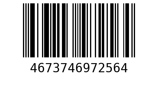 Штрихкод 4673746972564