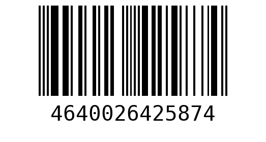 Штрихкод 4640026425874