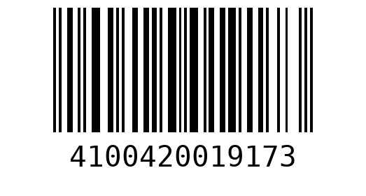Штрихкод 4100420019173