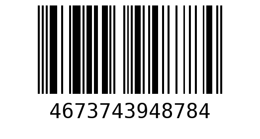 Штрихкод 4673743948784