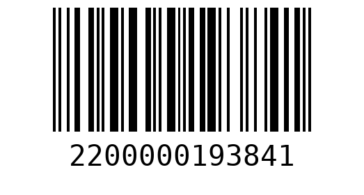 Штрихкод 2200000193841