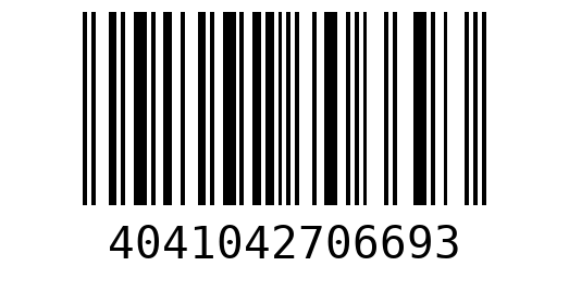 Штрихкод 4041042706693