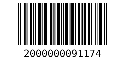Штрихкод 2000000091174