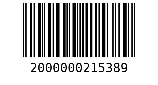 Штрихкод 2000000215389