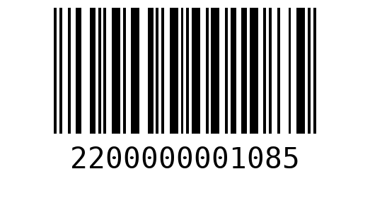 Штрихкод 2200000001085