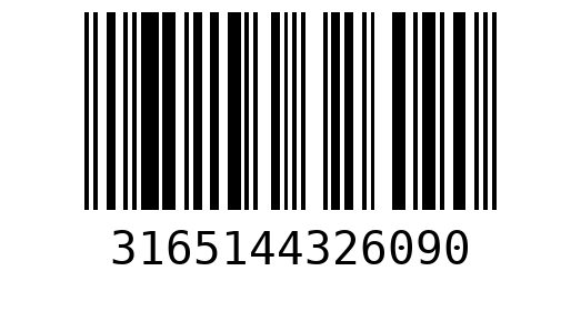 Штрихкод 3165144326090