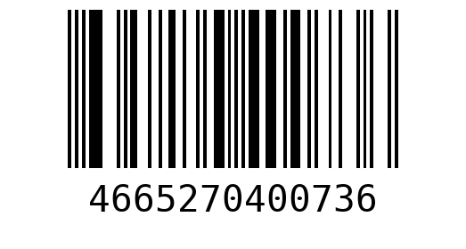 Штрихкод 4665270400736