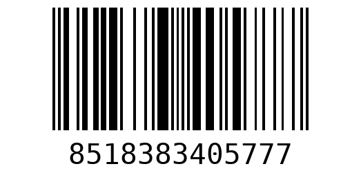 Штрихкод 8518383405777