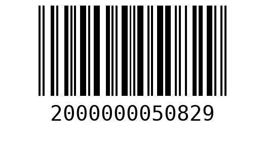 Штрихкод 2000000050829