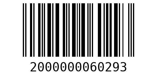 Штрихкод 2000000060293