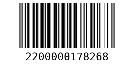 Штрихкод 2200000178268