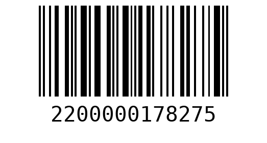 Штрихкод 2200000178275