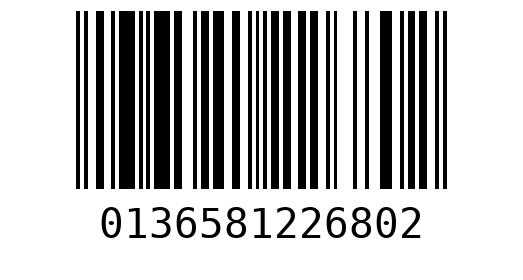 Штрихкод 013658122680