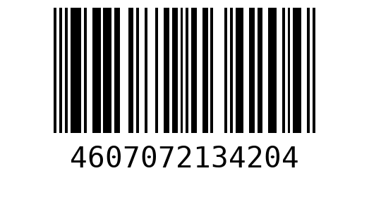 Штрихкод 4607072134204