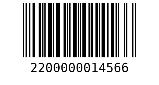 Штрихкод 2200000014566