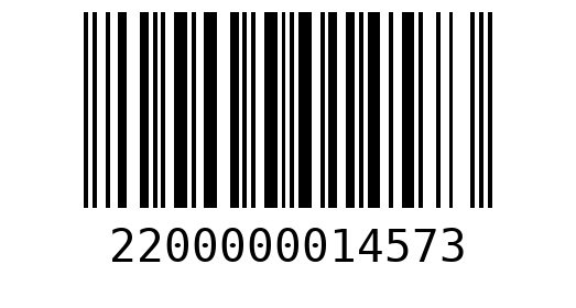 Штрихкод 2200000014573