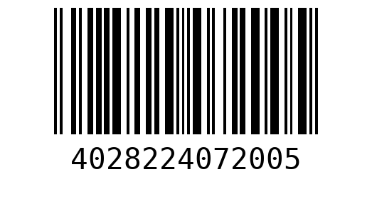 Штрихкод 4028224072005