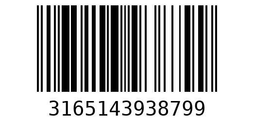 Штрихкод 3165143938799