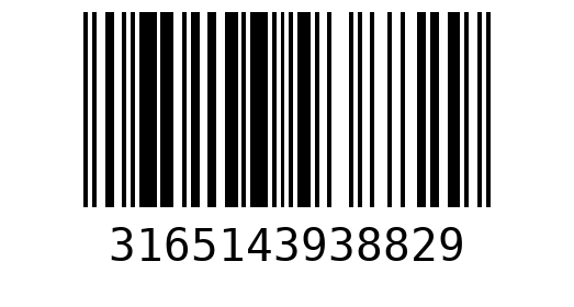 Штрихкод 3165143938829
