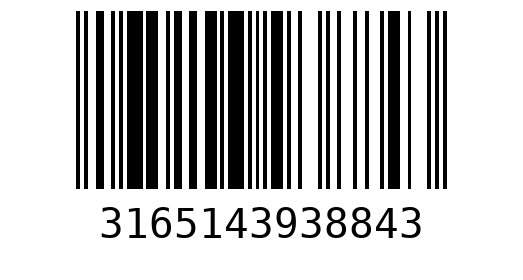 Штрихкод 3165143938843