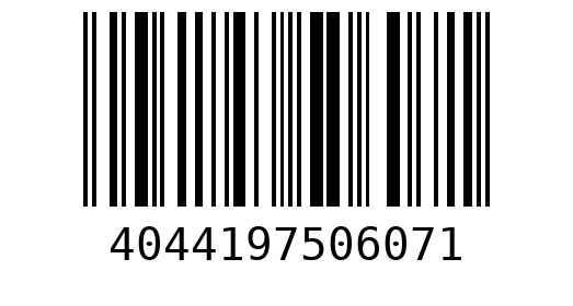 Штрихкод 4044197506071