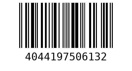 Штрихкод 4044197506132