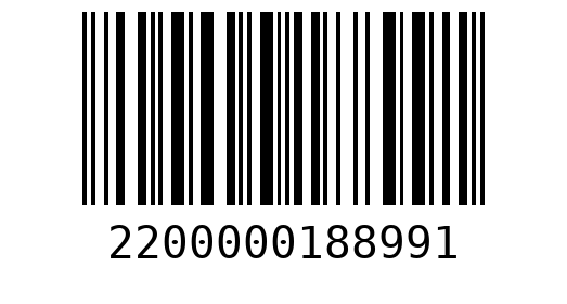 Штрихкод 2200000188991