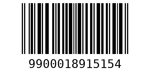 Штрихкод 9900018915154
