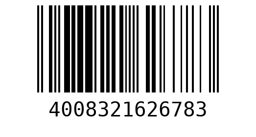 Штрихкод 4008321626783