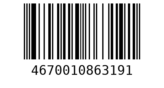 Штрихкод 4670010863191