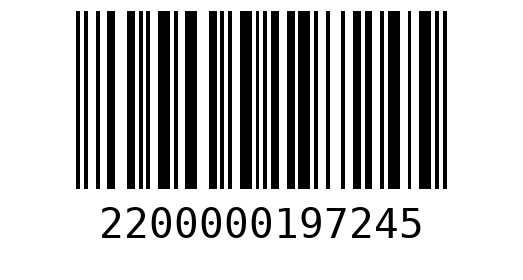 Штрихкод 2200000197245
