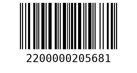 Штрихкод 2200000205681