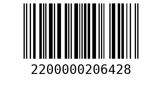 Штрихкод 2200000206428