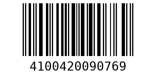 Штрихкод 4100420090769
