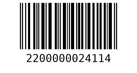 Штрихкод 2200000024114