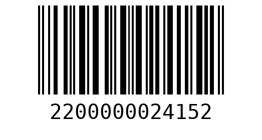 Штрихкод 2200000024152